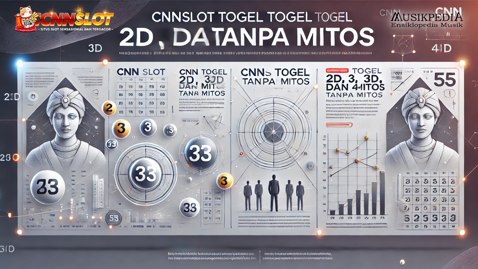 Cnnslot Togel Online 2D, 3D, dan 4D Tanpa Mitos