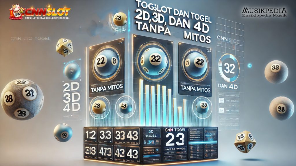 Cnnslot Togel Online 2D, 3D, dan 4D Tanpa Mitos
