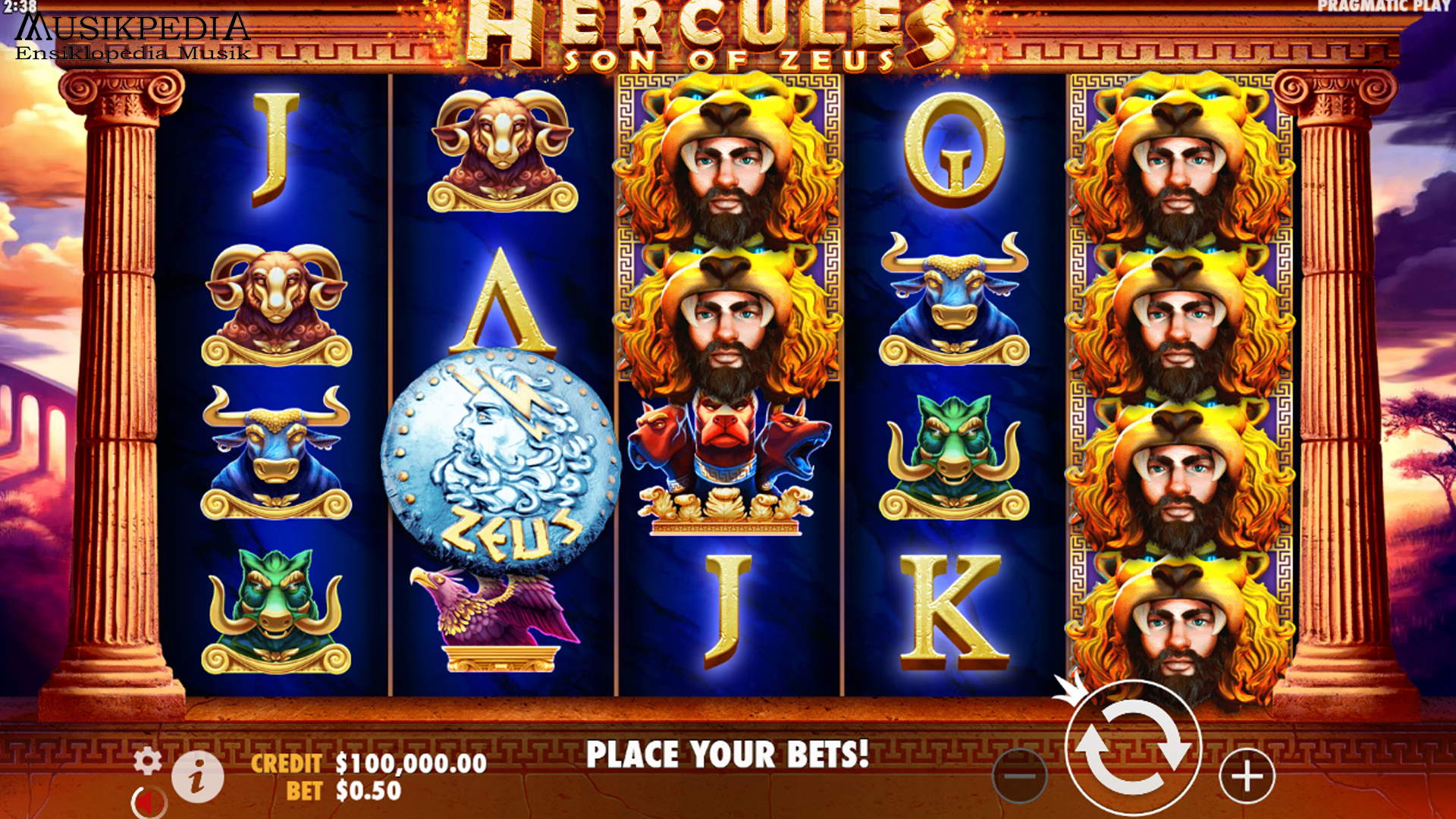 Slot Hercules Son of Zeus: Petualangan Epik & Hadiah Besar