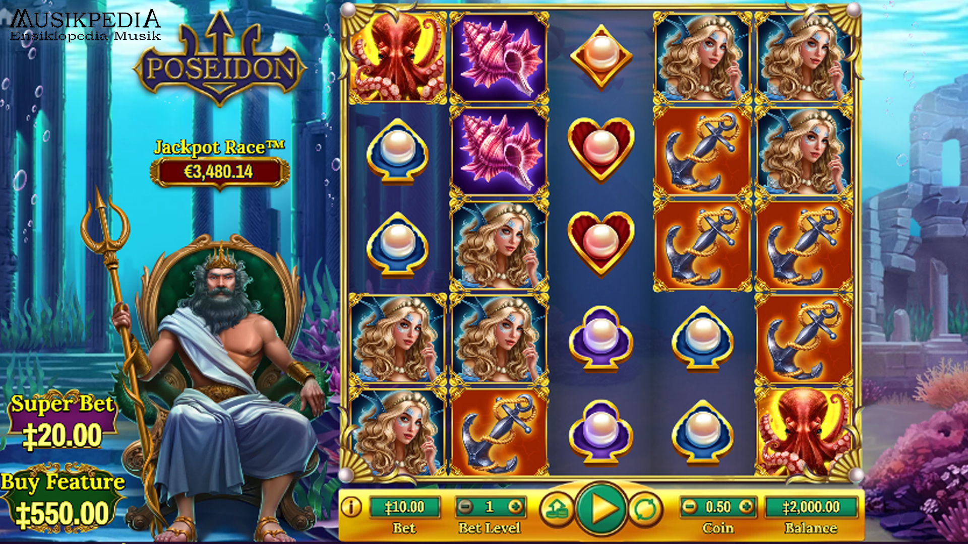 Jangan Ketinggalan Poseidon di Situs Slot Terpercaya Lagi Gacor
