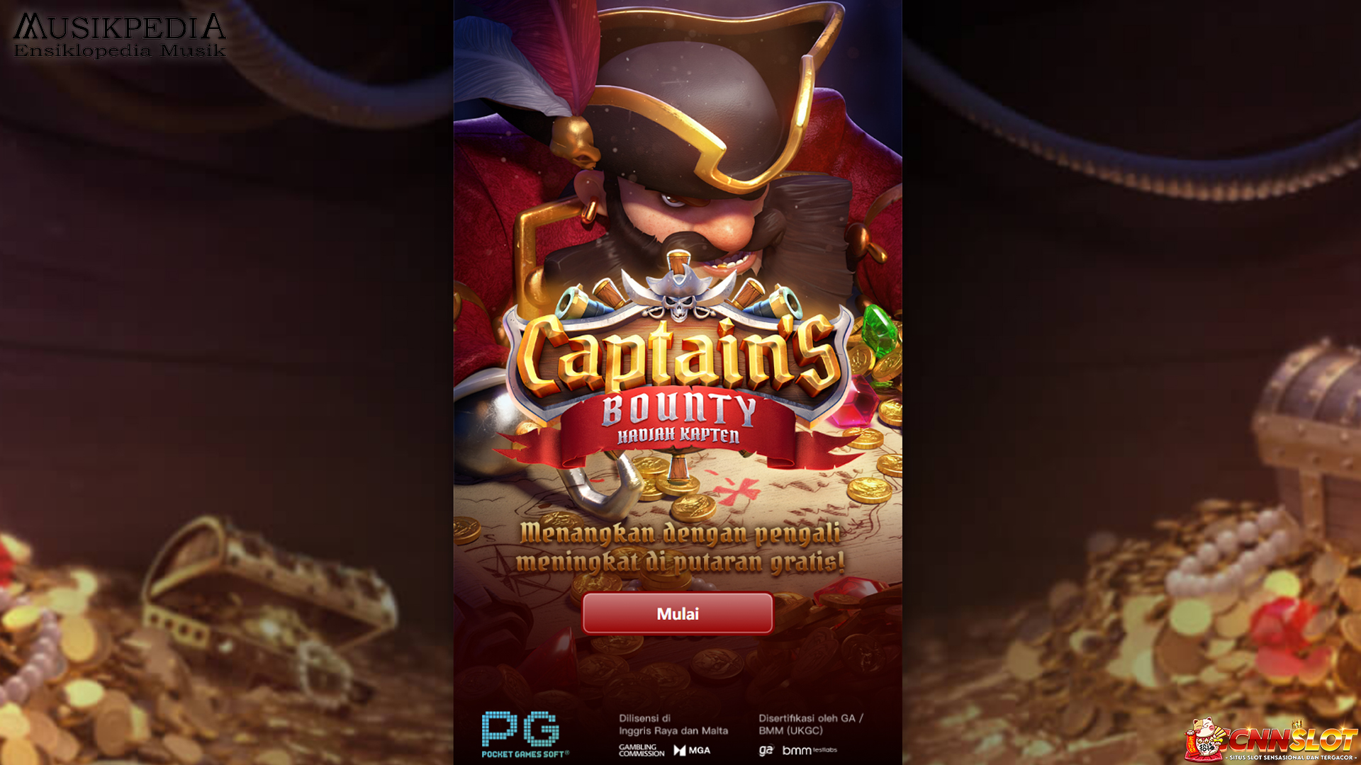 Captains Bounty di Bandar Slot Online Siap Bagi Jackpot Melimpah