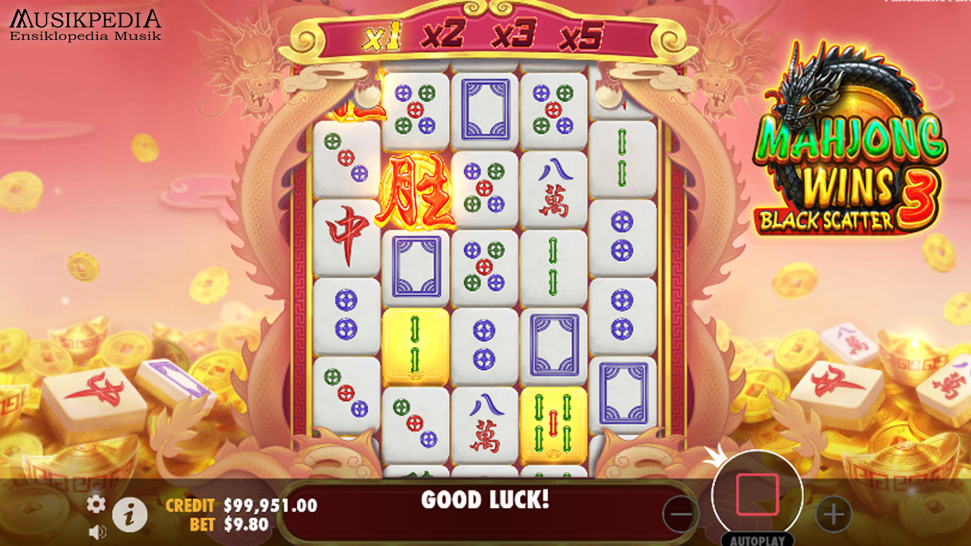 Modal Receh Meledak di Slot Mahjong Wins 3 Black Scatter