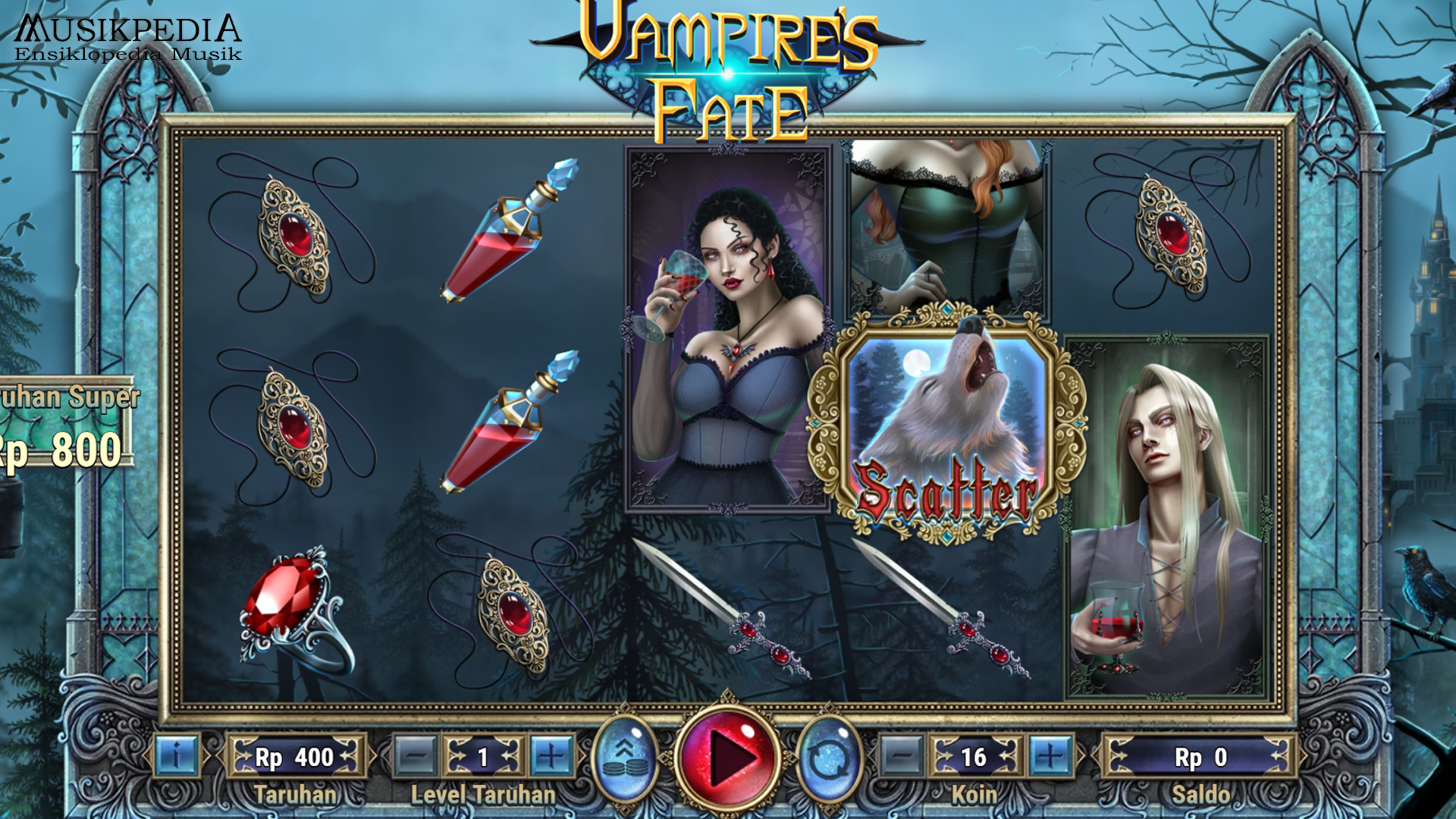 Kejar Cuan Mencekam dari Vampires's Fate di Agen Slot Online