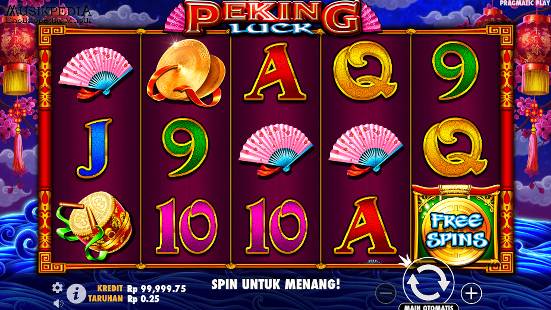 Situs Judi Slot Peking Luck Bonus 100x Siap Dimainkan Sekarang