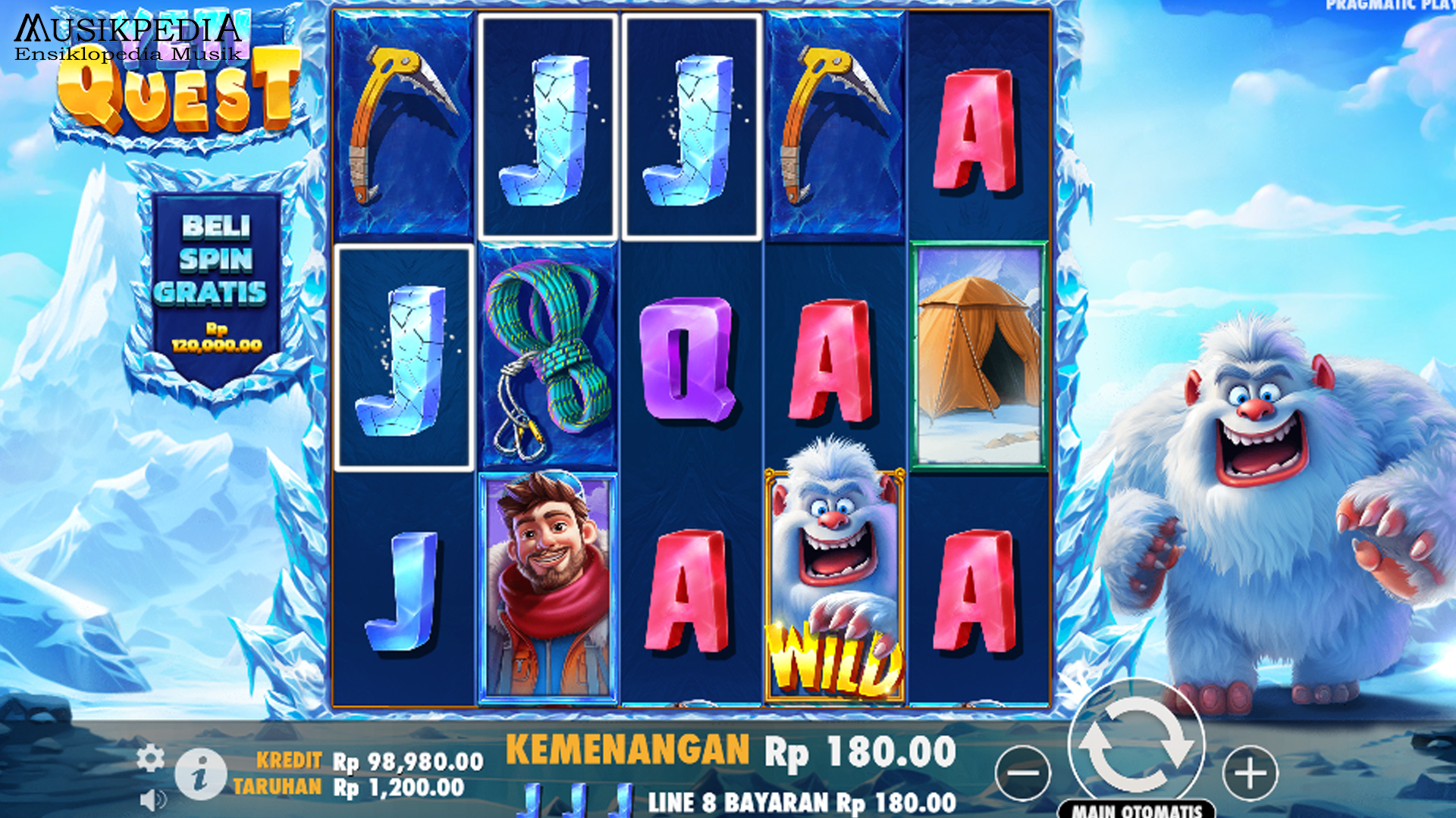 Dapat Scatter Banyak di Yeti Quest Via Ruby8000 Akses Login VIP