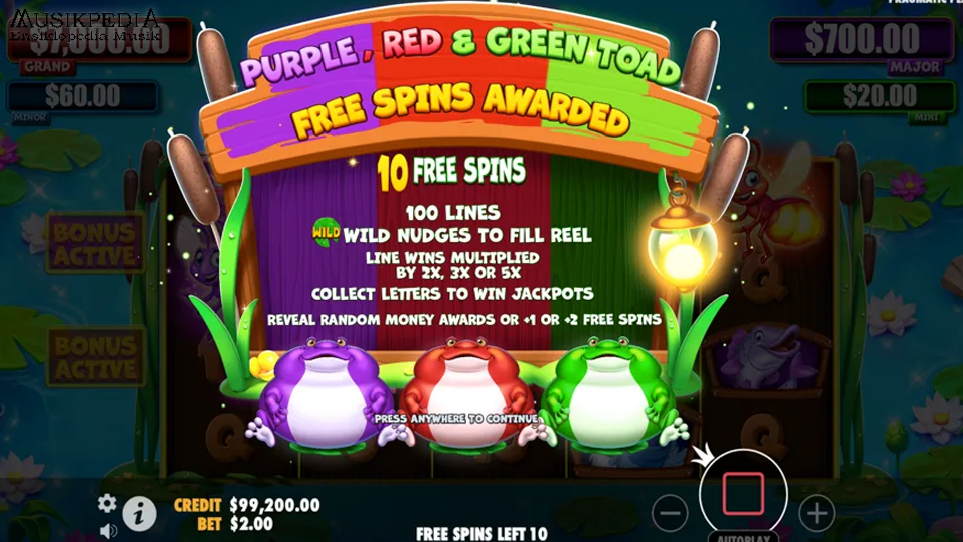 Bandar Slot Gacor Nikmati 4 Momen Spektakuler di Tiny Toads