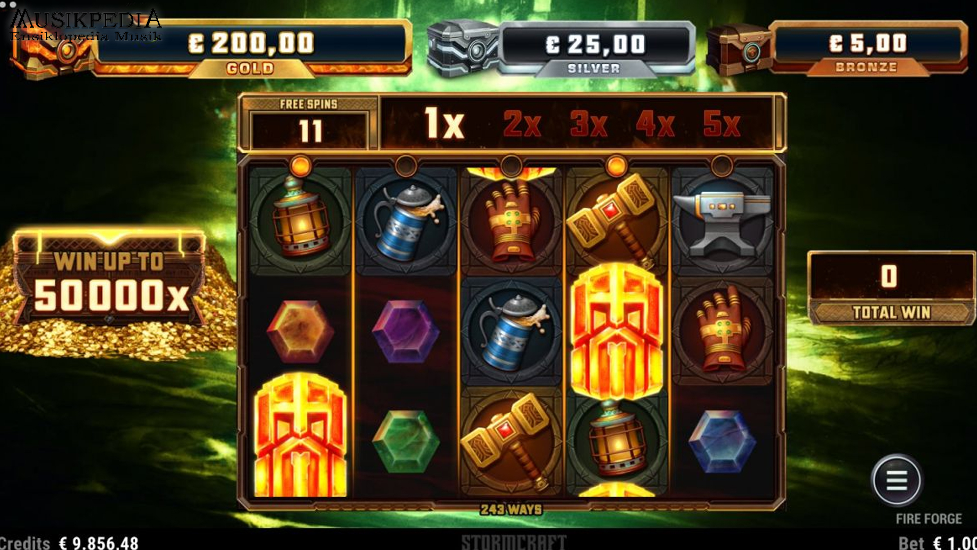 Gambaran Terkini Slot Fire Forge Versi Baru Link Resmi Ruby8000
