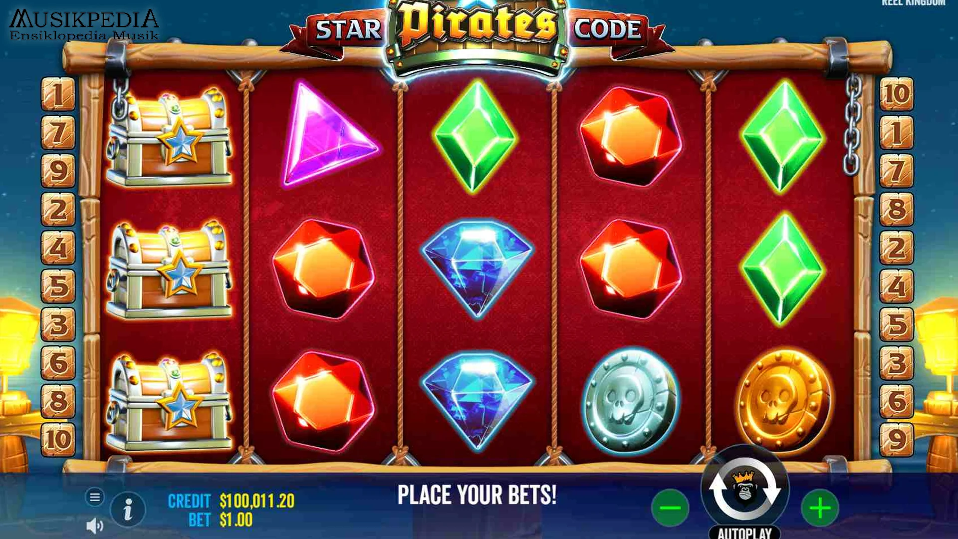 Mageran Star Pirates Code Super Free Spin 4 Babak